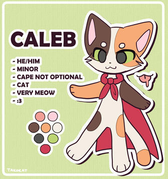 Caleb reference sheet